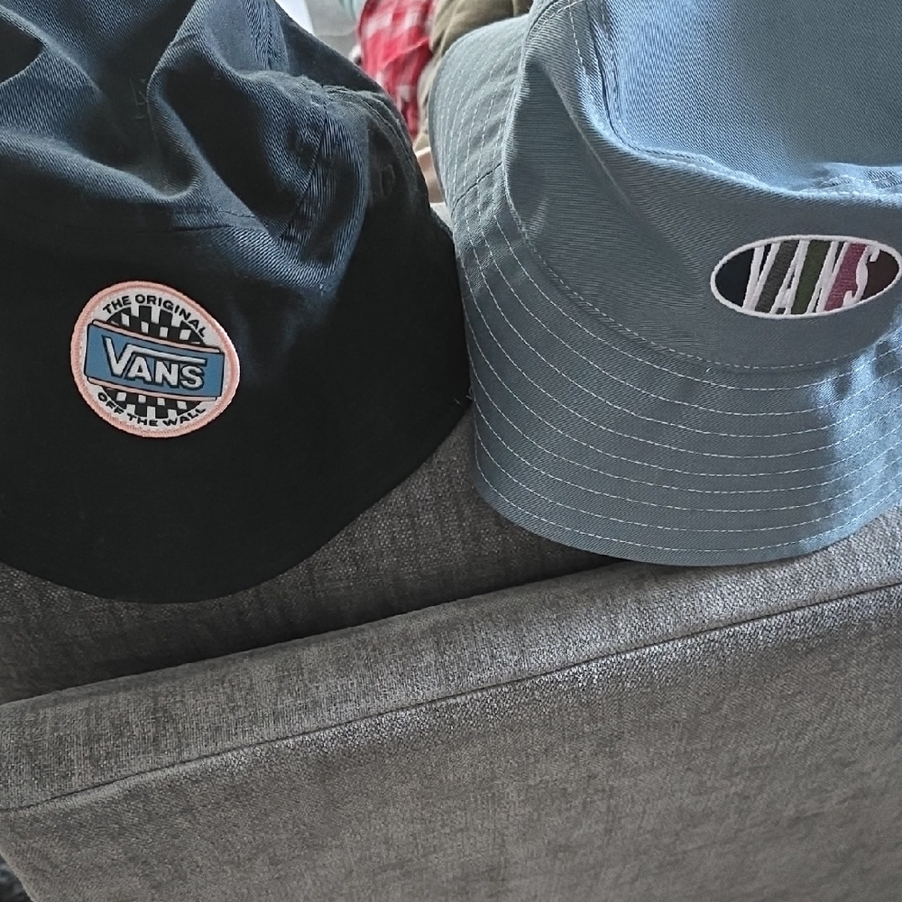 Vans Black and Blue Bucket Hat Duo